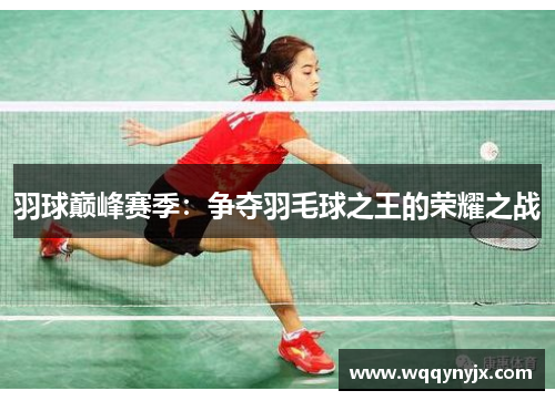羽球巅峰赛季：争夺羽毛球之王的荣耀之战